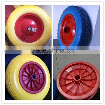 Chinese pu foam rubber wheel