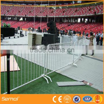 Hot Dipped Galvanized Portable Crowd Control Barriers for sale