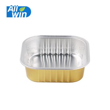 New Mold Aluminium Foil Food Packing Square Container