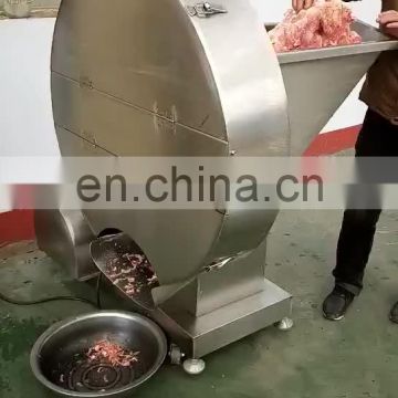 Stainless steel  fish meat planer frozen meat planer machine and chicken meat flaker