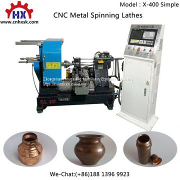 X-400 Simple Cheap price mini CNC metal spinning lathe machines