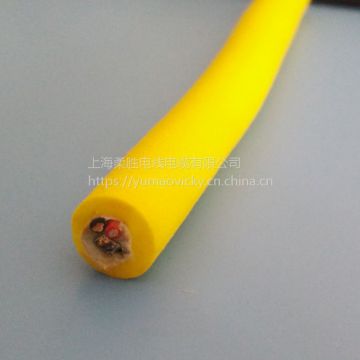 Separate 2 Layer Shielding Three Core Electrical Cable Green