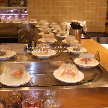 Customized automatic rotary Sushi conveyor belt system for restaurant