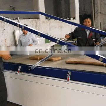 China manufacturer Multifunctional vacuum membrane  press machine MDF PVC plastic vacuum forming machine
