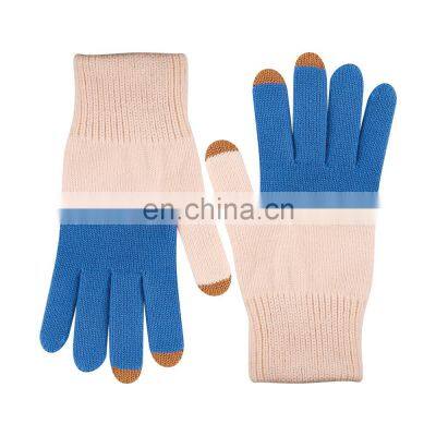 Custom Logo Cell Phone Smartphone Touch Gloves Winter Tactile Texting Touchscreen Gloves Touch Screen Glove