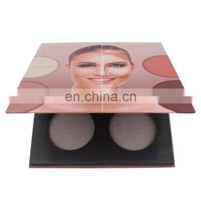 Empty Eyeshadow Palette Packaging With Mirror Cosmetics Package Empty Makeup Paper PackagingWholesale