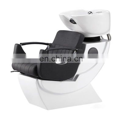 Wholesale Salon Shampoo Chair European Shampoo Bowl Backwash Shampoo Unit For Sale