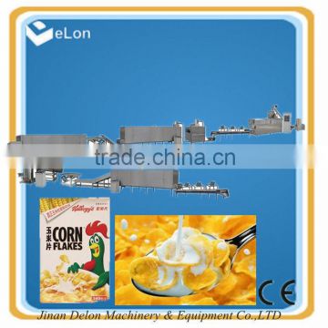 High capacity Breakfast cereal corn flakes production line