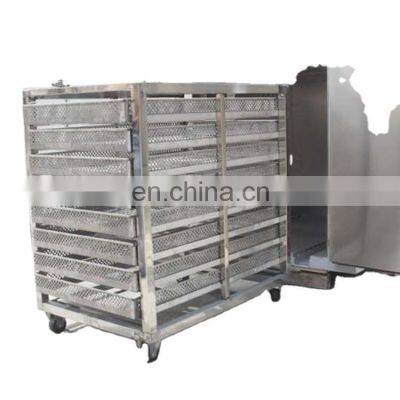 Low price PLC control SS304 96 backing trays Hot Air Circulation Drying Oven for grain