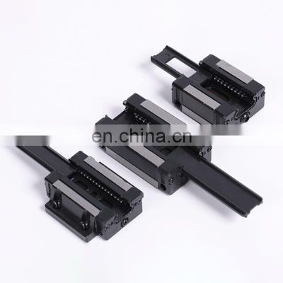 High Precision Low Noise HGH Series Aluminium Alloy 25MM Linear Guide Rail With Slider