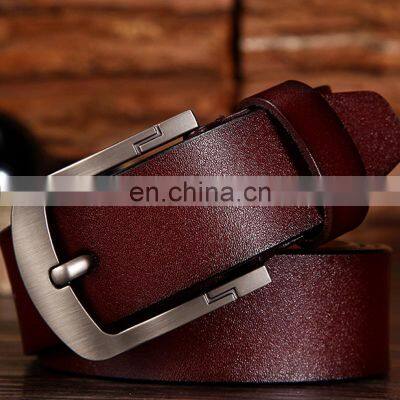 Genuine PU cow split leather belt for men customized  wholesale premium quality OEM ODM