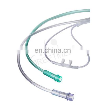 High quality 2m pvc colored sizes nasal oxygen types of cannula