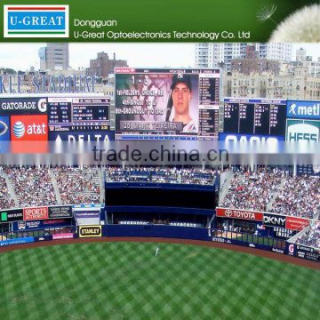 China new innovative product perimeter advertising outdoor full color display visions led
