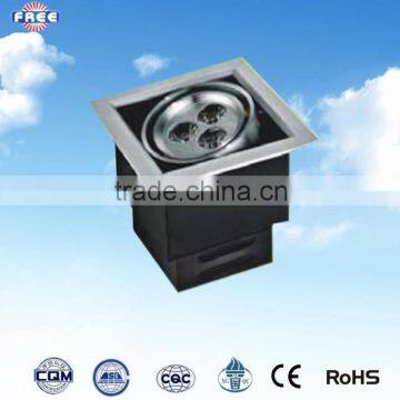 3W grille light lampshade frame,new products for aluminum hardware component,alibaba China supplier