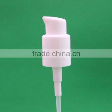 22/410 white plastic small cream pump