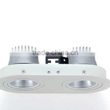 12W/24W LEDWAY LED straight hole round ceiling lamp/spot light CE/CB certified