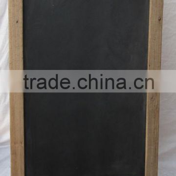 vintage industry wooden blackboard stand