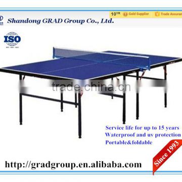 Double-folding indoor/Outdoor table tennis table game table
