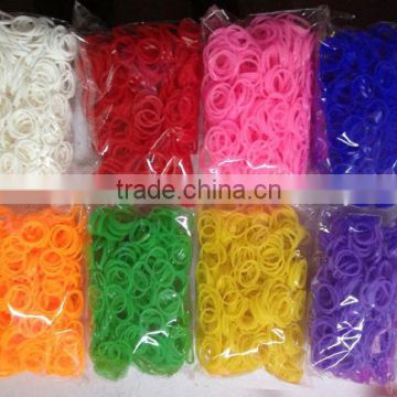 2014 DIY silicone loom band hot sale rubber loom bands