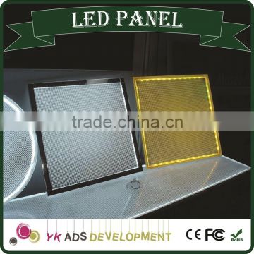 LED light diffuser has Any color available with LED Crystal Light Frame uses include advertising or decoration