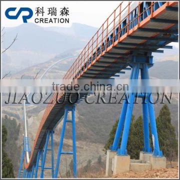 long distance material handling system belt conveyor
