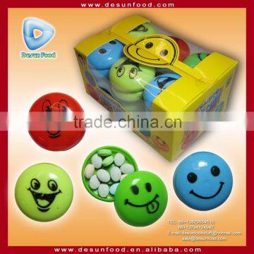 Smiling face sour dextrose candy sweet