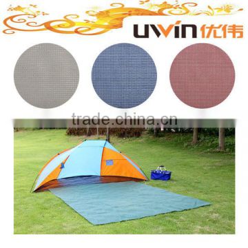 Durable reuasble PVC foamed breathable large outdoor camping mat