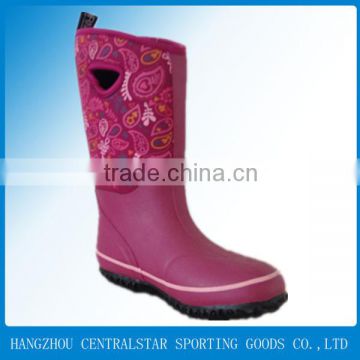 men rubber rain safety work boots shoes