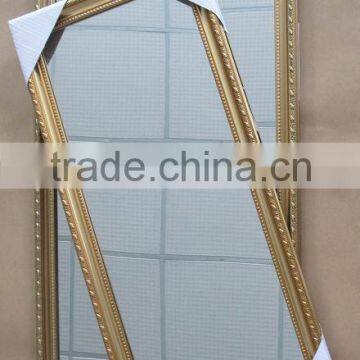 281921 PS Wall Mirror Gold 30x60cm