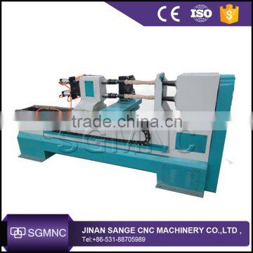 Automatic wood lathe machine , wooden cnc lathe with cnc lathe spindle motor