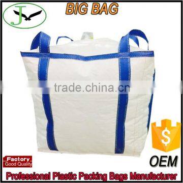 durable one ton pp woven big bag with UV treat for building materials storage