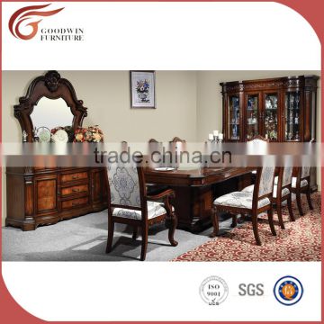 Hot sale hight quality 8 seater solid wood dining table,wood dining talbe,home furniture WA140