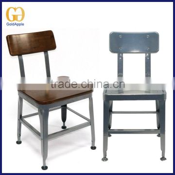 Metal coffee shop chairs furniture, bistro dinning chair