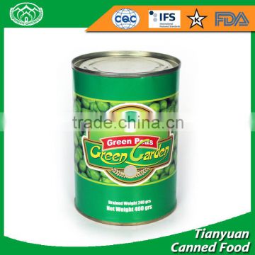 15 oz canned green peas