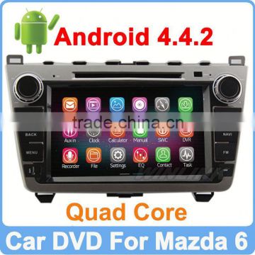 Ownice 8" For MAZDA 6 GPS dvd Quad Core Pure Android 4.4.2 Built-in Wifi HD 1024*600