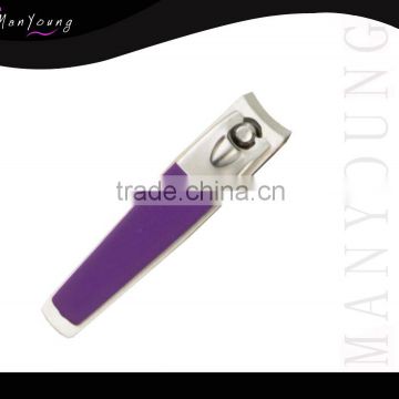 Nail clipper purple