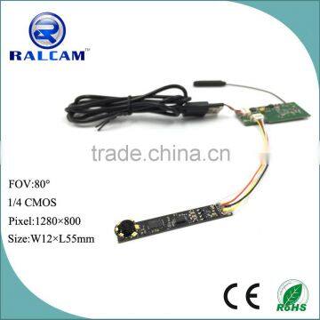 1280*800 pixels high resolution camera module with high intensity signal wifi module