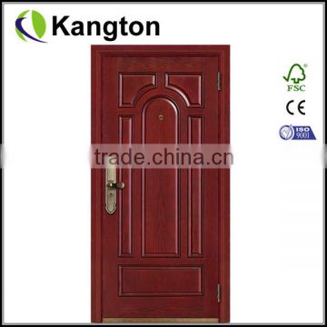 Villa wood door fiberglass storm doors
