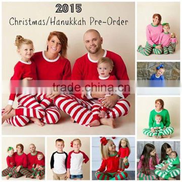 unisex children clothing sets wholesale kids Christmas pajamas