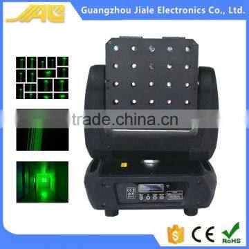 tage Laser lightv 25pcs green laser matrix moving head lights