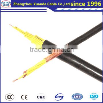 Copper core PVC insulated PVC sheathed braiding shielding winding and shielding control cable