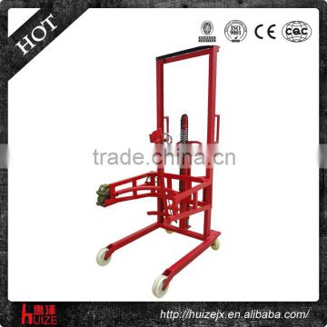 Firm manual hydraulic manual oil drum lifter
