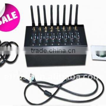 GSM/GPRS 8 ports sms modem pool,USB/RS232 interface, dual band or quad band
