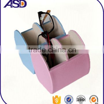 Customized High End PU travel sunglass box/bags for 2 pairs
