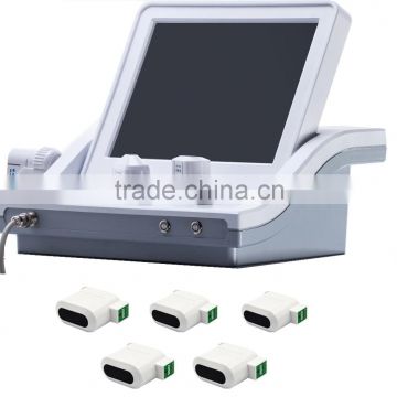 Latest Technology Beauty Equipment Ultrasonic 4MHZ Hifu Anti Wrinkle Machine Portable Hips Shaping