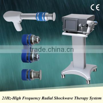 Professional shock wave therapy equipment for salon and clinic use