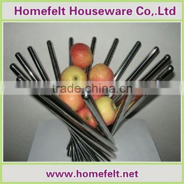 2014 hot selling stainless steel hanging fruit basket