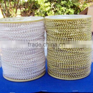 Plastic pearl round beads in good price