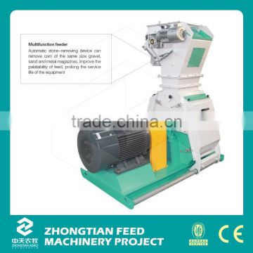 ZTMT low price Corn / Rice husk / Wood / Feed / maize grinding hammer mill with CE