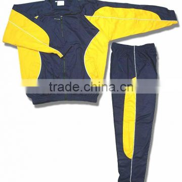 Warm up jogging suit OEM style 100% polyester